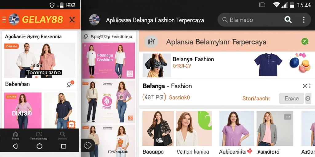 Tampilan antarmuka modern dan fungsional dari GELAY88.